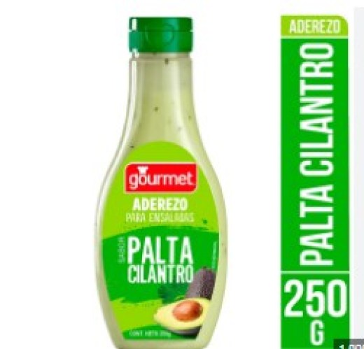 aderezo palta cilantro gourmet